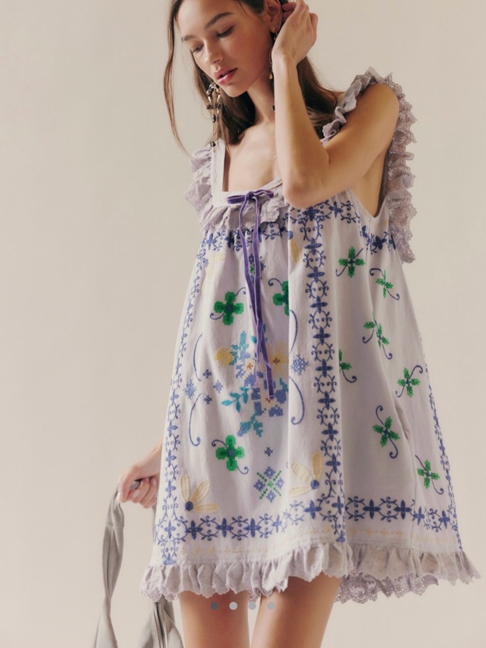NWT Free People (out of stock) Bali Main Squeeze Mini Dress